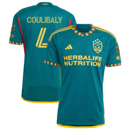 2023/24 LA Galaxy Away Green Coulibaly,Sega - 4 Authentic Jersey