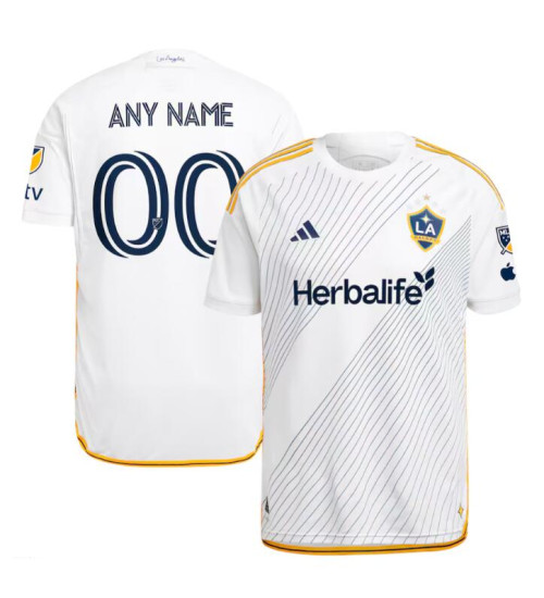 Customize Women's 2024 LA Galaxy White Authentic Home Jersey